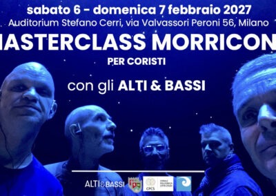 MASTERCLASS MORRICONE